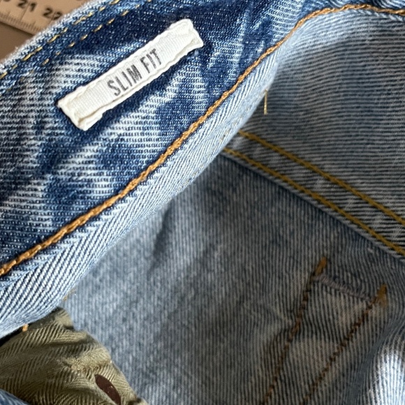 Todd Snyder Selvedge Denim Slim Fit USA Button Fly Jeans - Men's Size 36*32 Blue - Picture 6 of 13